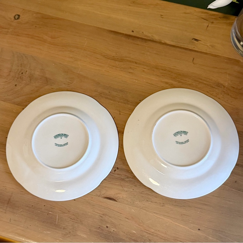 Johnson Brothers Brookshire Dessert Plate Ducks Woodland Cottagecore EUC - Picture 3 of 5
